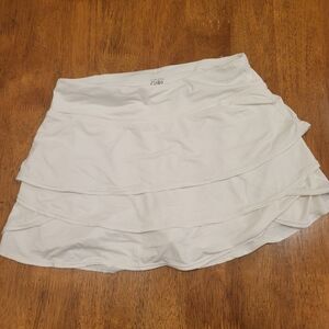 Athleta Girl Swing Skort, size M 8/10 White
